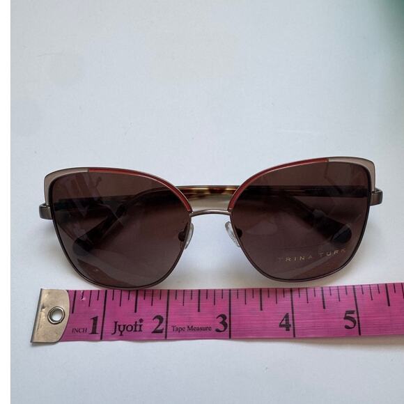 NEW Trina Turk BALOS in coral Sunglasses